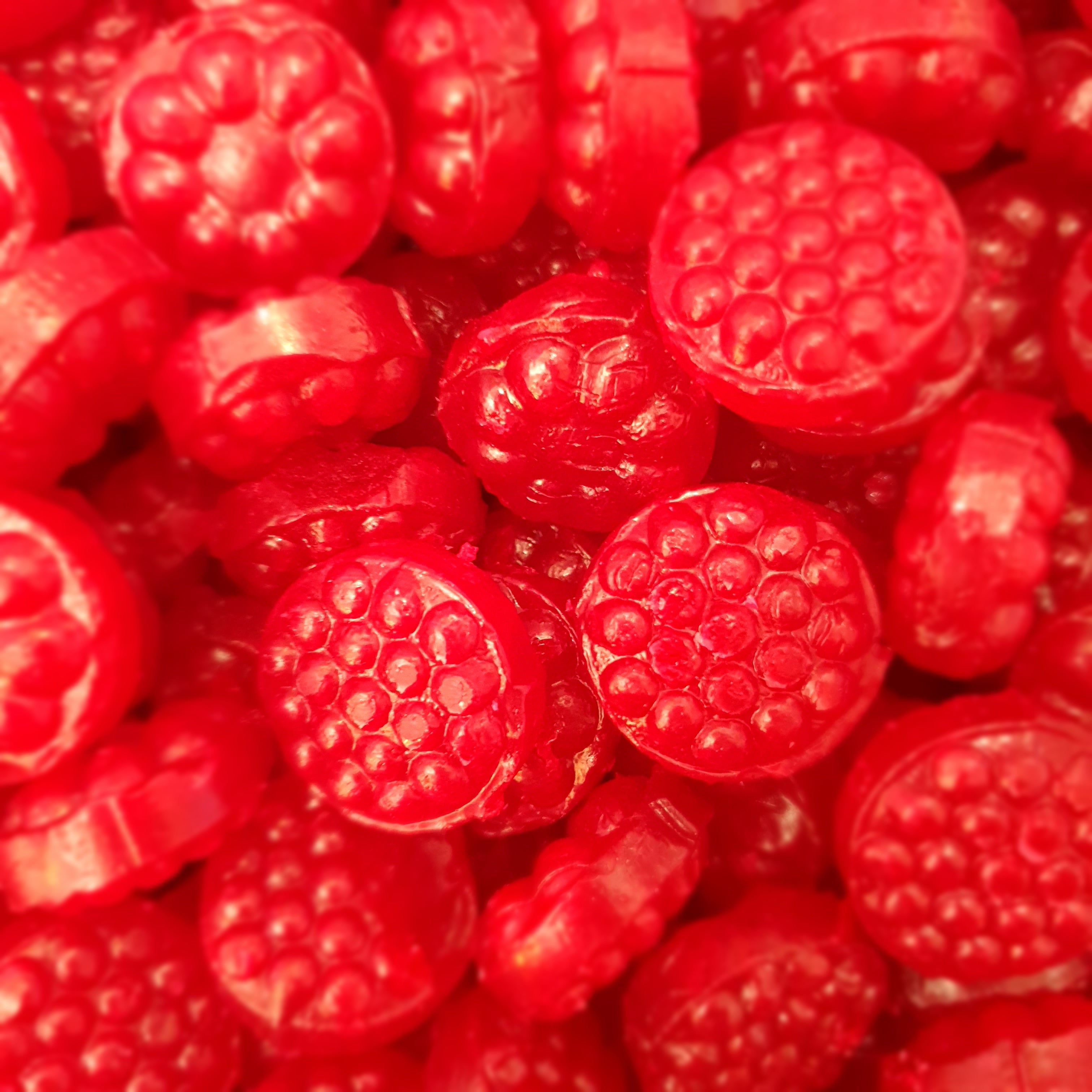 Raspberry Drops - Mayceys (200g/500g) – THESWEETLANDNZ